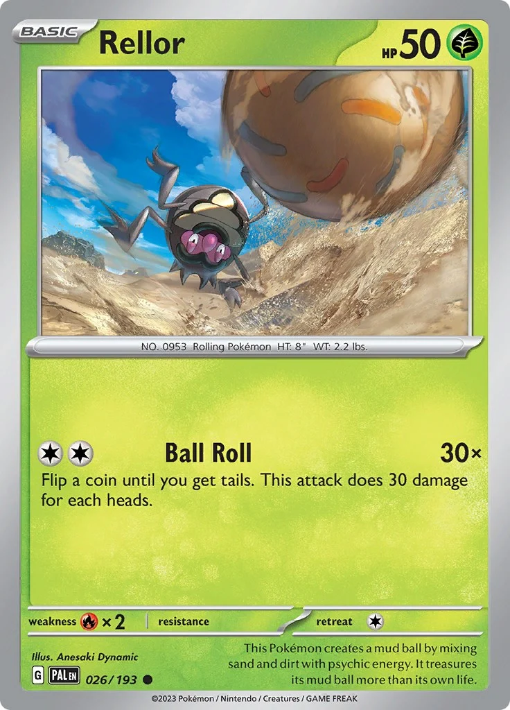 Rellor (026/193) (SV02: Paldea Evolved)