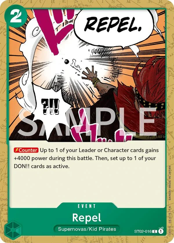 Repel (ST02-016) (Revision Pack Cards)