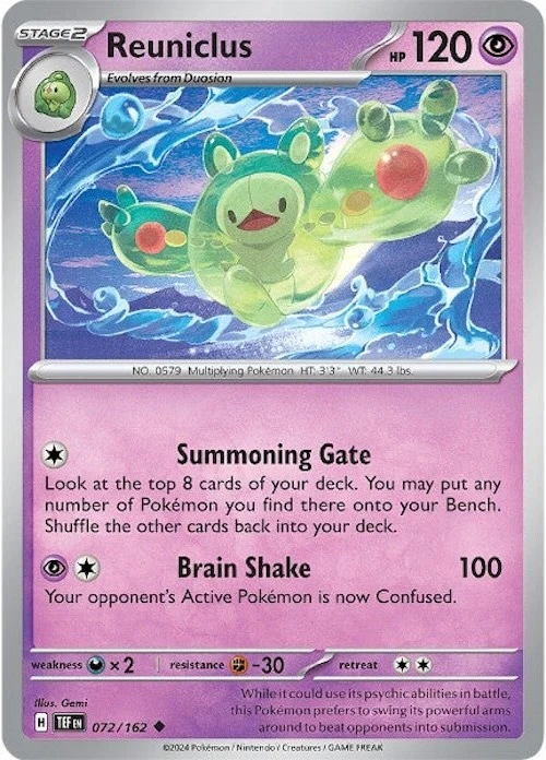 Reuniclus (072/162) (SV05: Temporal Forces)
