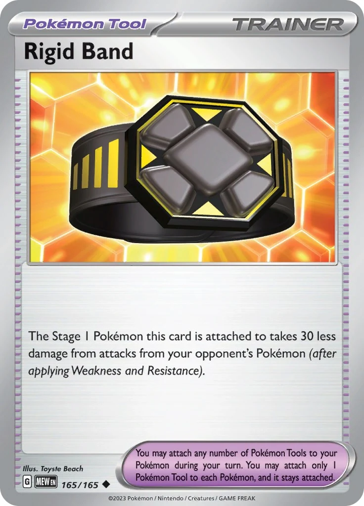 Rigid Band (165/165) (SV: Scarlet & Violet 151)