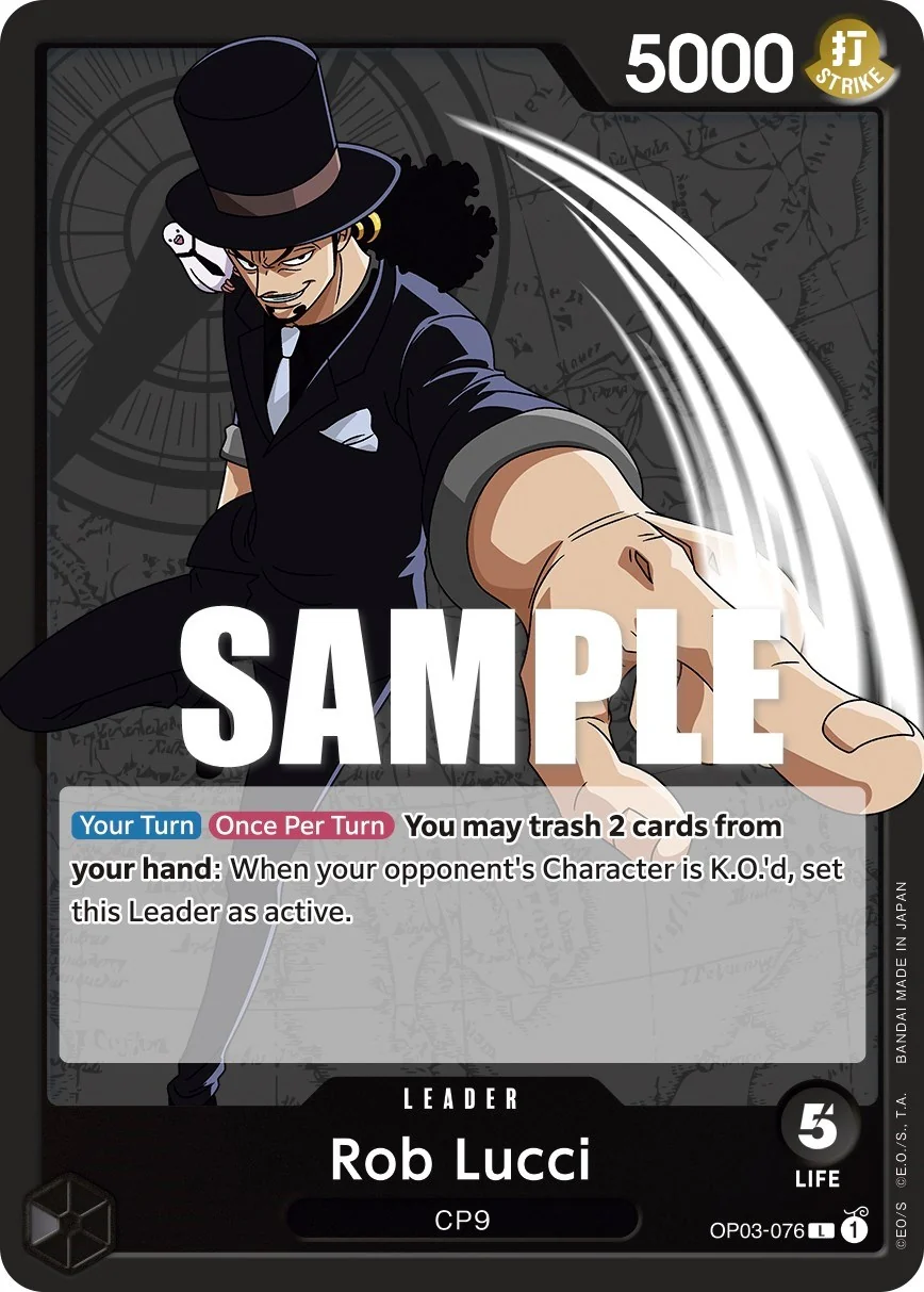 Rob Lucci (076) (OP03-076) (Pillars of Strength)