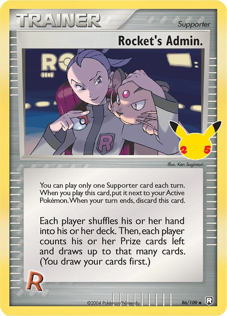 Rocket's Admin. (86/109) (Celebrations: Classic Collection)