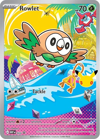 Rowlet - 043 (043) (ME: Mega Evolution Promo)