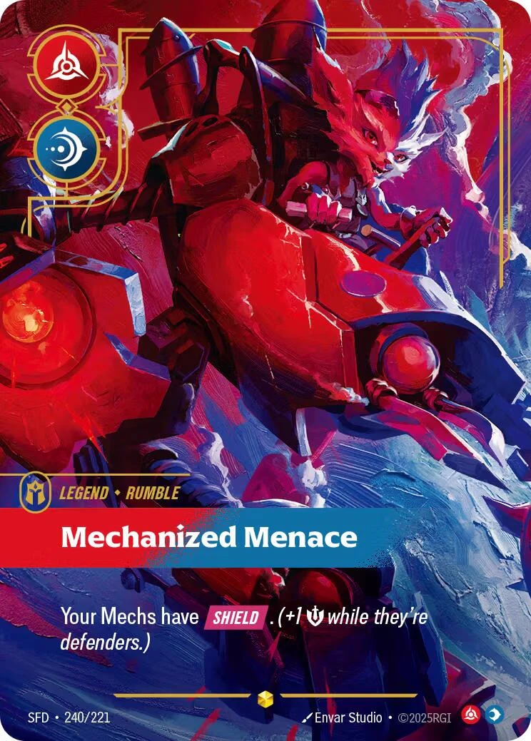 Rumble - Mechanized Menace (Overnumbered) (240/221) (Spiritforged)