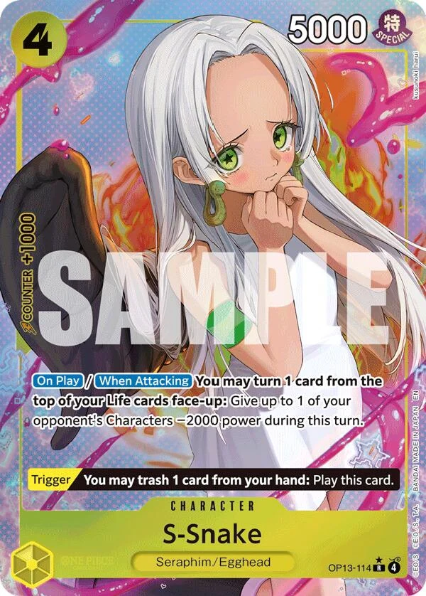 S-Snake (Alternate Art) (OP13-114) (Carrying On His Will)