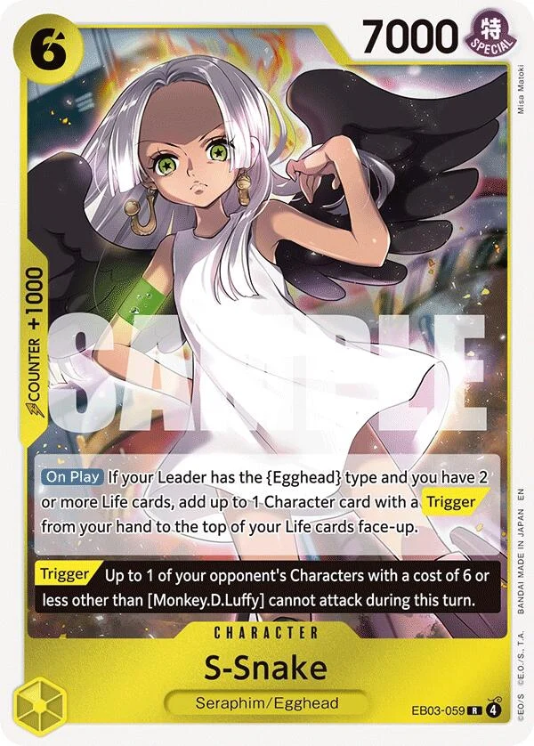 S-Snake (EB03-059) (Extra Booster: One Piece Heroines Edition)