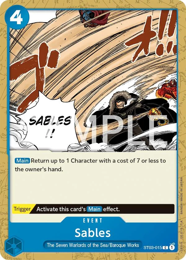 Sables (ST03-015) (Revision Pack Cards)