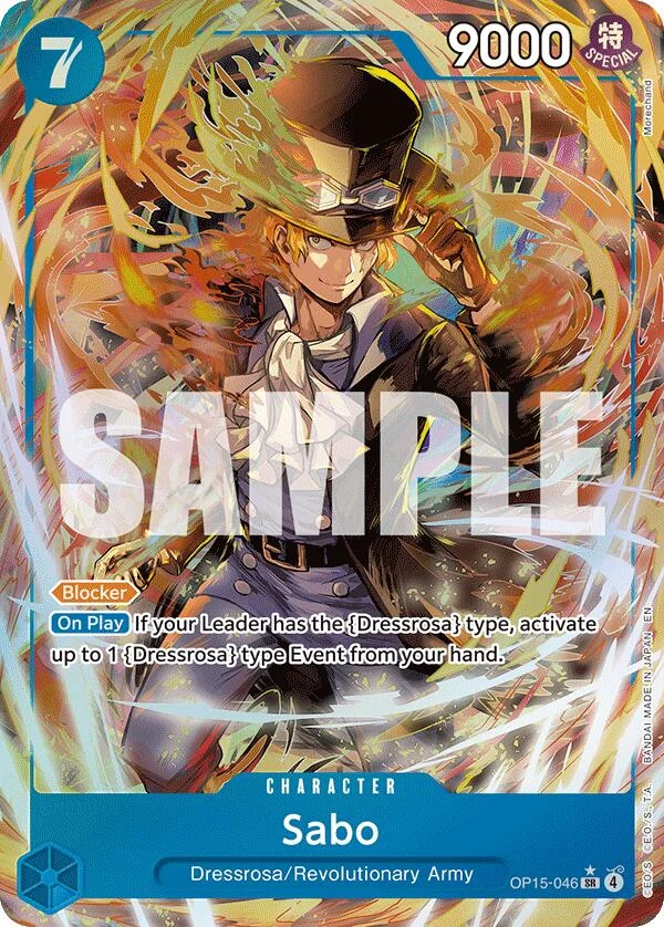 Sabo (Alternate Art) (OP15-046) (Adventure on Kami's Island)