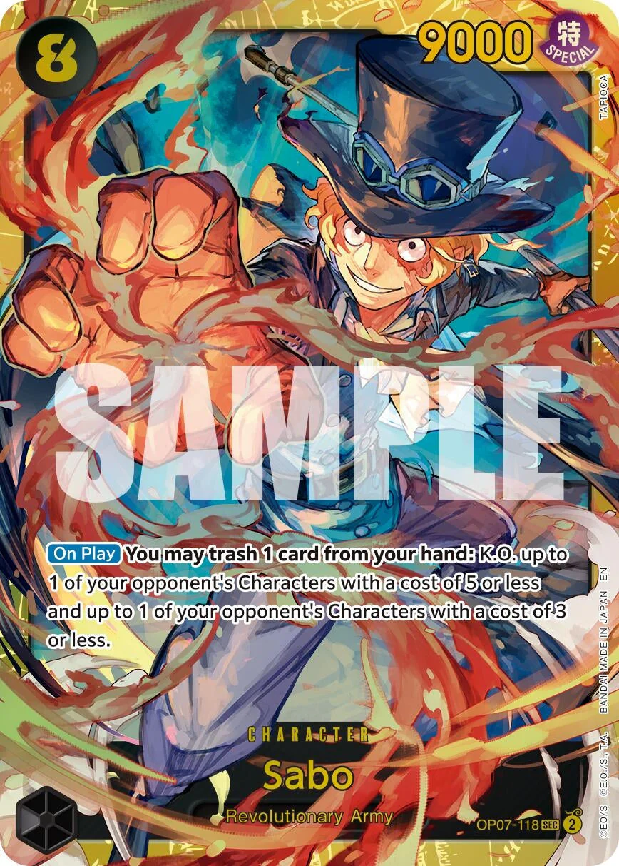 Sabo - OP07-118 (Reprint) (OP07-118) (Premium Booster -The Best- Vol. 2)