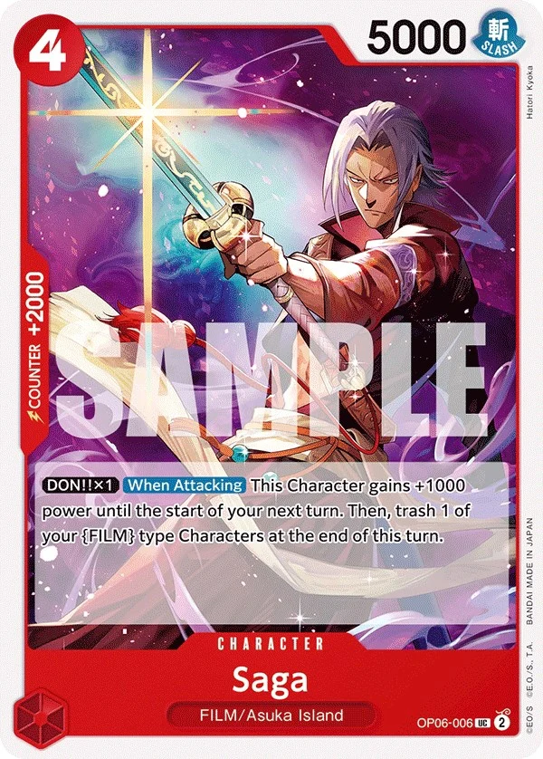 Saga (OP06-006) (Wings of the Captain)