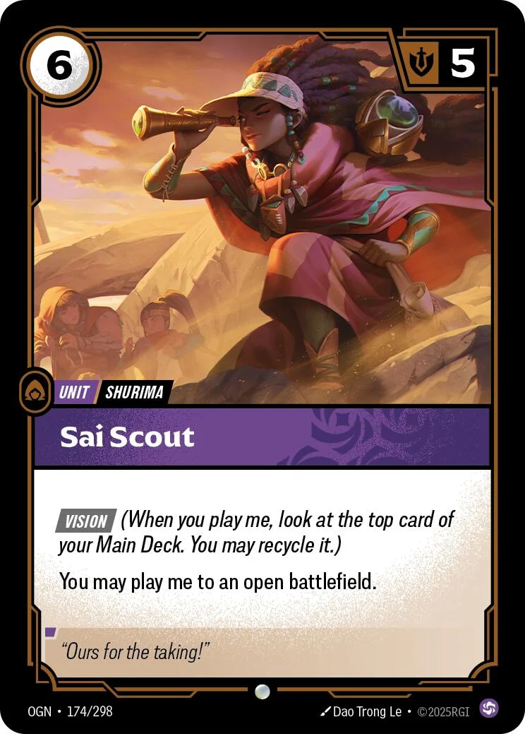 Sai Scout (174/298) (Origins)