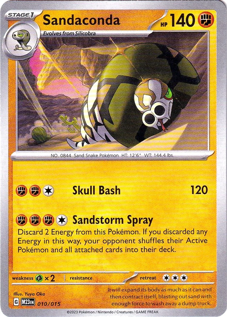 Sandaconda (010/015) (McDonald's Promos 2023)
