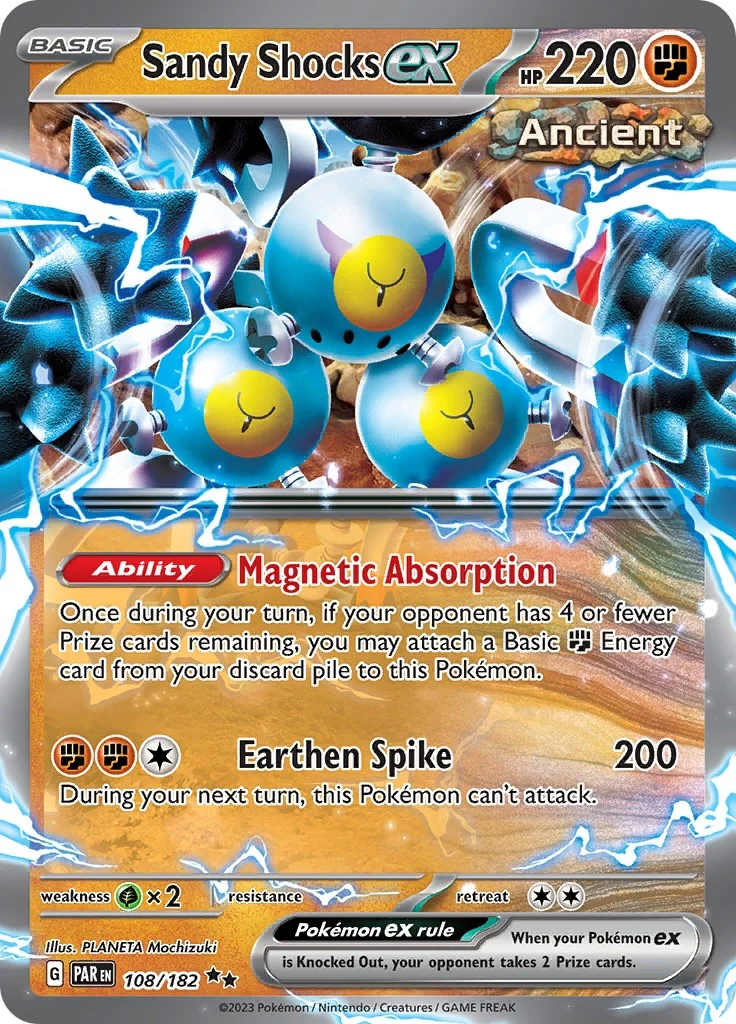 Sandy Shocks ex (108/182) (SV04: Paradox Rift)