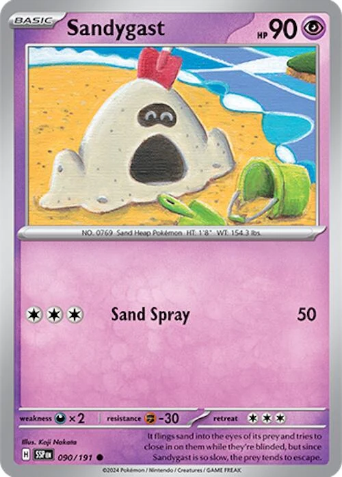 Sandygast (090/191) (SV08: Surging Sparks)