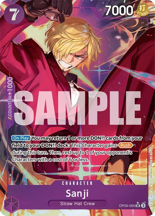 Sanji (065) (Parallel) (OP09-065) (Emperors in the New World)