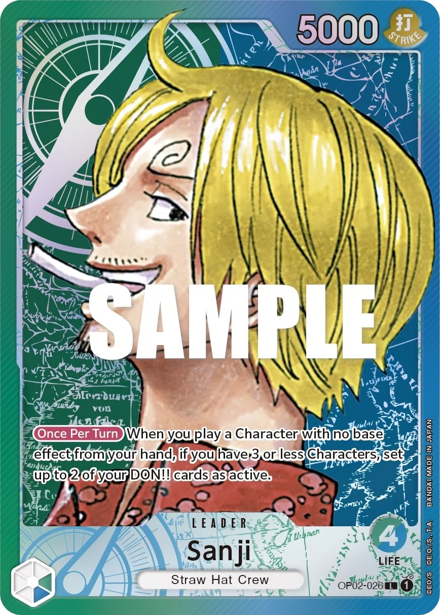 Sanji (Alternate Art) (OP02-026) (Paramount War)