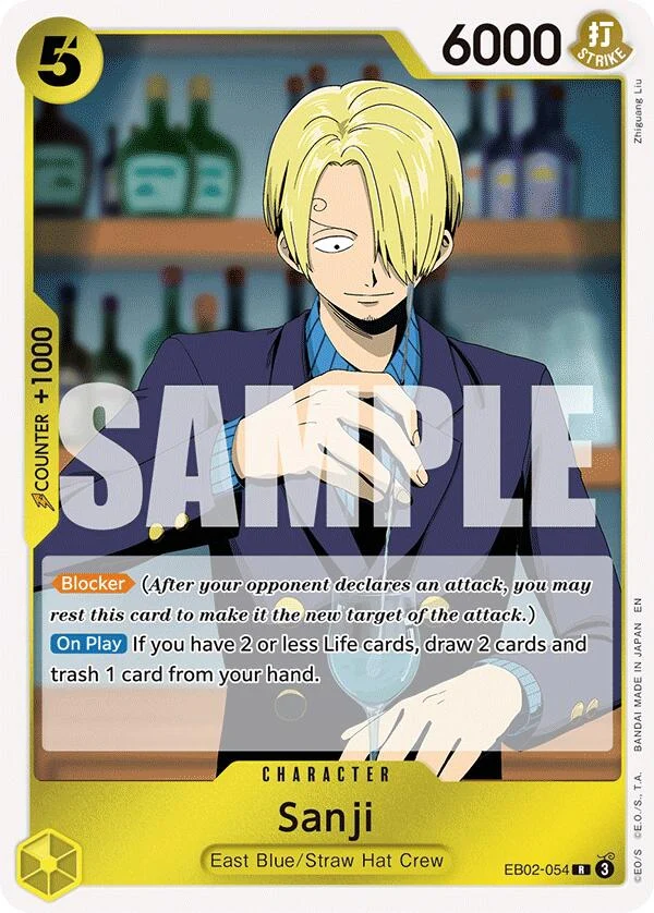 Sanji (EB02-054) (Extra Booster: Anime 25th Collection)