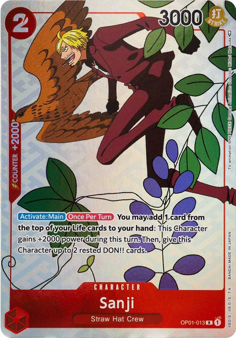 Sanji (Gift Collection 2023) (OP01-013) (One Piece Promotion Cards)