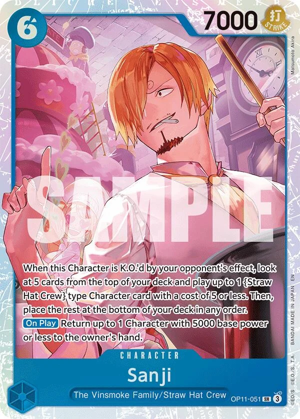 Sanji (OP11-051) (A Fist of Divine Speed)