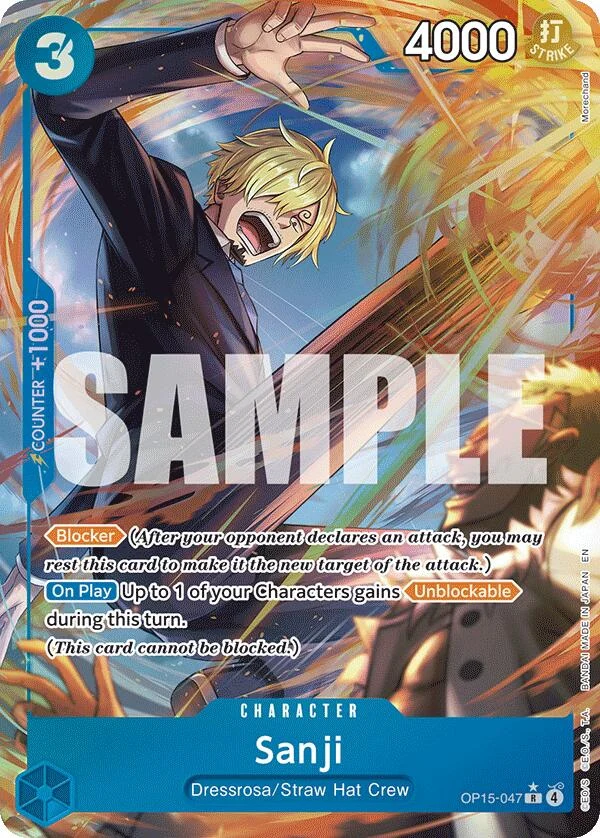 Sanji (OP15-047) (Alternate Art) (OP15-047) (Adventure on Kami's Island)