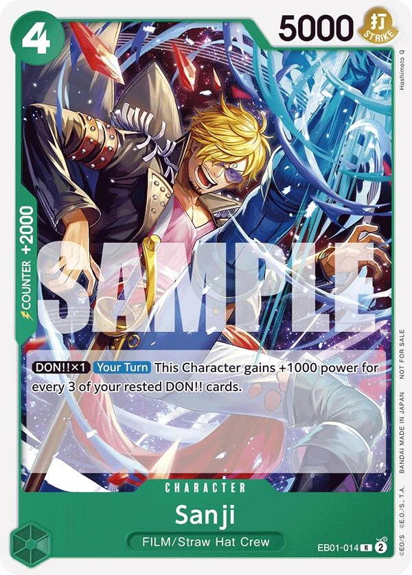 Sanji (Tournament Pack 2025 Vol. 1) (EB01-014) (One Piece Promotion Cards)