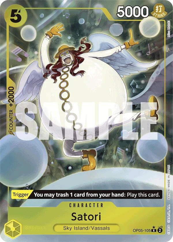 Satori (Full Art) (OP05-105) (Premium Booster -The Best-)