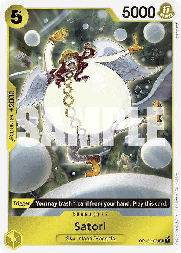 Satori (Reprint) (OP05-105) (Premium Booster -The Best-)