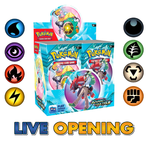 Scarlet & Violet: Journey Together - 216 Booster Pack Energy Break (Live)