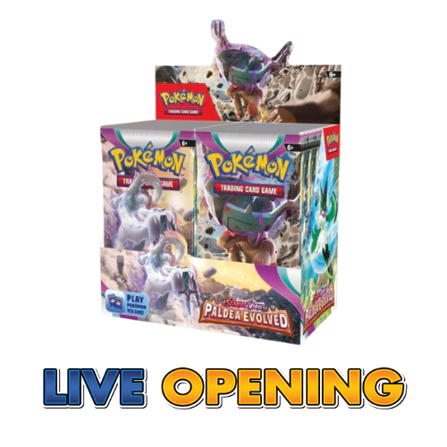 Scarlet & Violet: Paldea Evolved - Booster Box (Live)