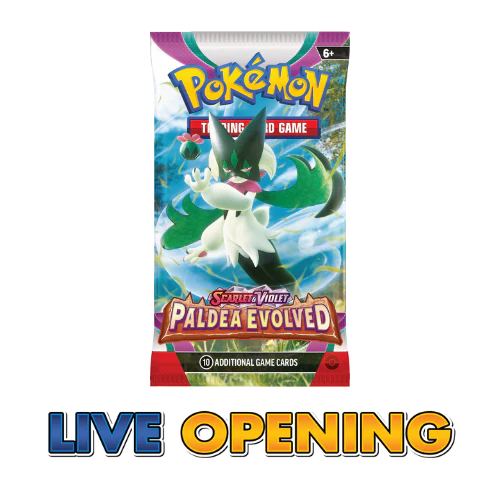 Scarlet & Violet: Paldea Evolved - Booster Pack (Live)