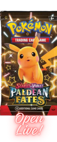 Scarlet & Violet: Paldean Fates - Booster Pack (Live)