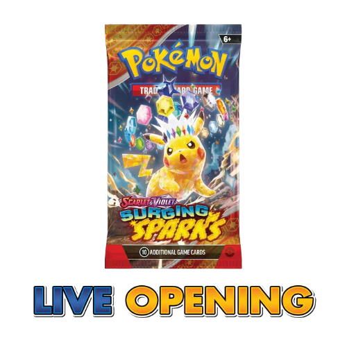 Scarlet & Violet: Surging Sparks - Booster Pack (Live)