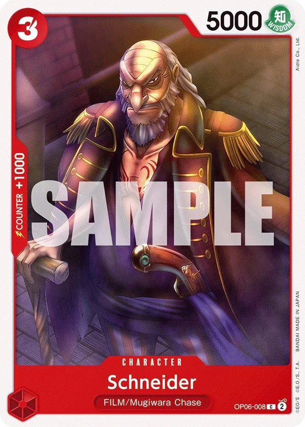 Schneider (OP06-008) (Wings of the Captain)