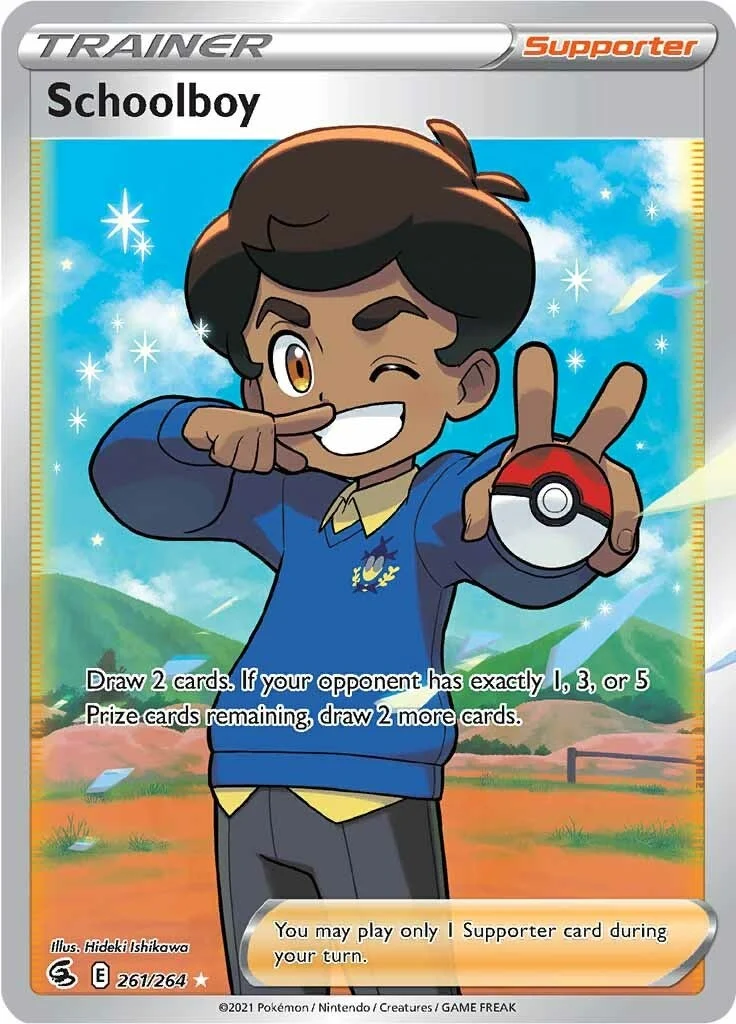 Schoolboy (Full Art) (261/264) (SWSH08: Fusion Strike)