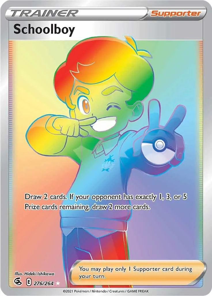 Schoolboy (Secret) (276/264) (SWSH08: Fusion Strike)