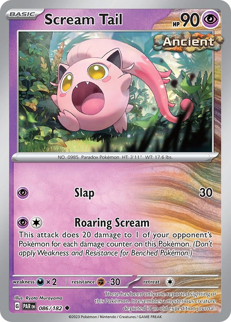 Scream Tail (086/182) (SV04: Paradox Rift)