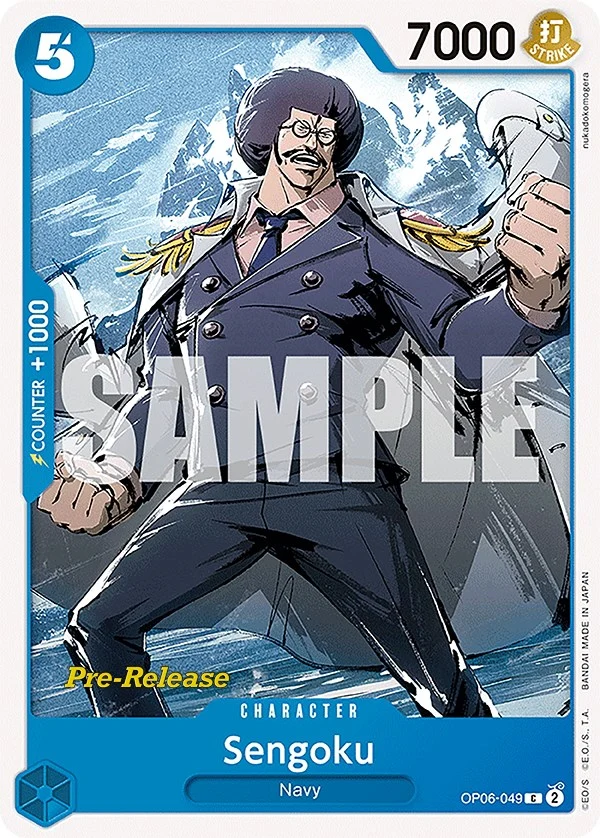 Sengoku (OP06-049) (Wings of the Captain Pre-Release Cards)
