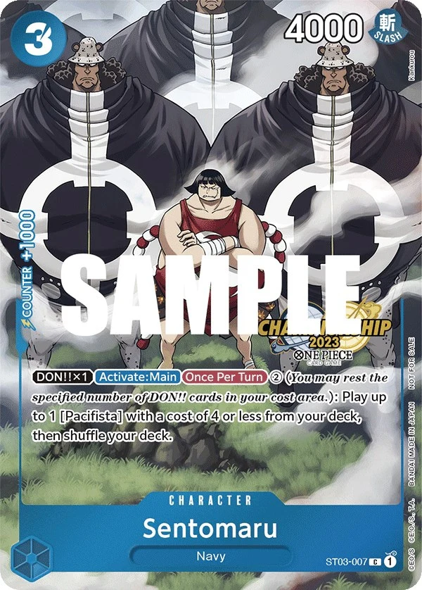 Sentomaru (CS 2023 Celebration Pack) (ST03-007) (One Piece Promotion Cards)