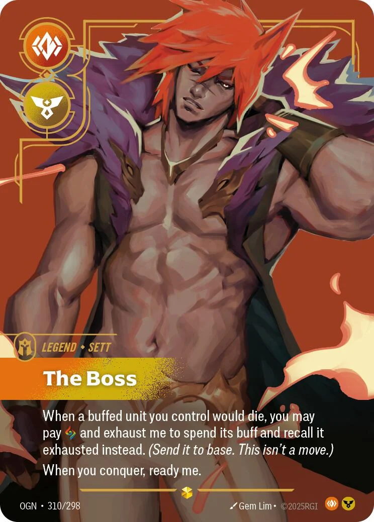 Sett - The Boss (Overnumbered) (310/298) (Origins)