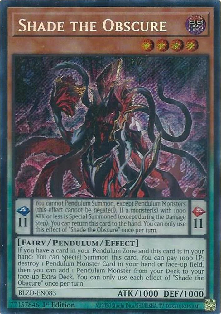 Shade the Obscure (BLZD-EN083) (Blazing Dominion)