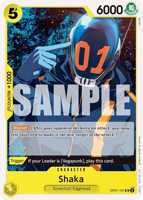 Shaka (OP07-101) (500 Years in the Future)