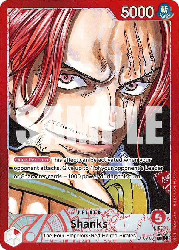 Shanks (001) (Parallel) (OP09-001) (Emperors in the New World)