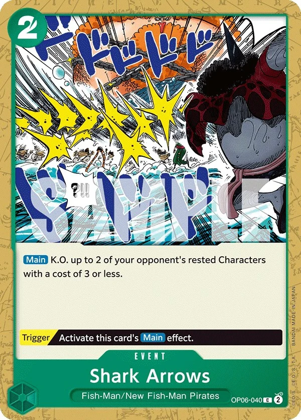 Shark Arrows (OP06-040) (Wings of the Captain)
