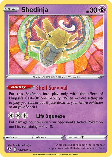 Shedinja (066/185) (SWSH04: Vivid Voltage)