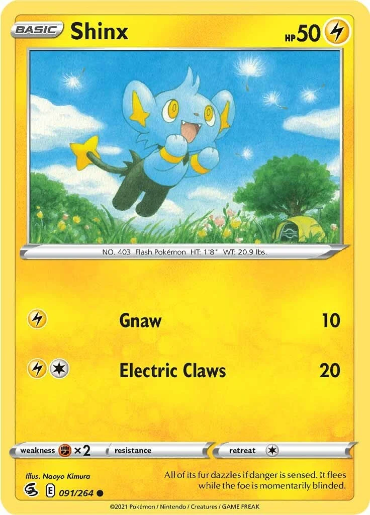 Shinx (091/264) (SWSH08: Fusion Strike)