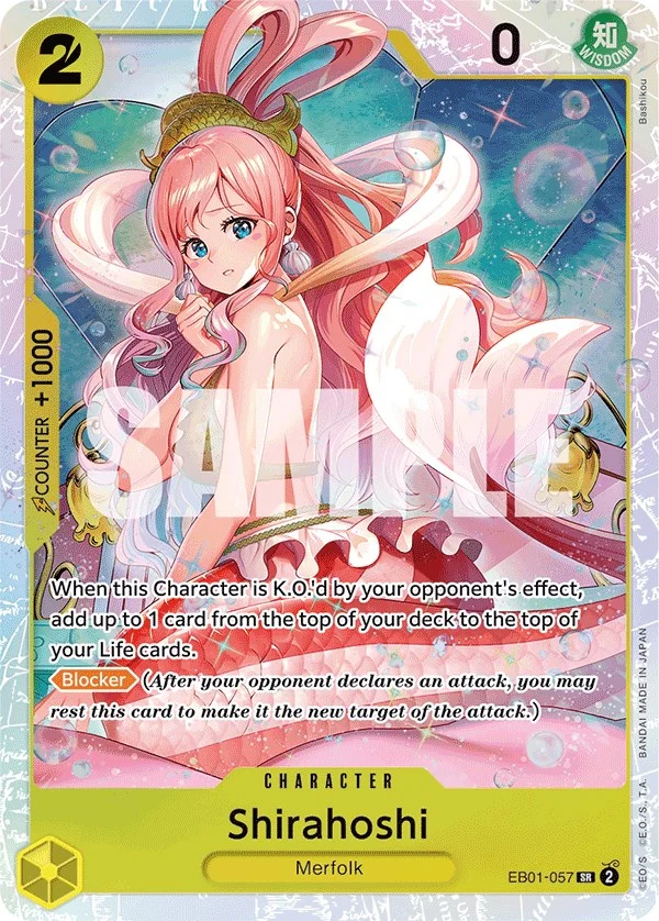 Shirahoshi (EB01-057) (Extra Booster: Memorial Collection)