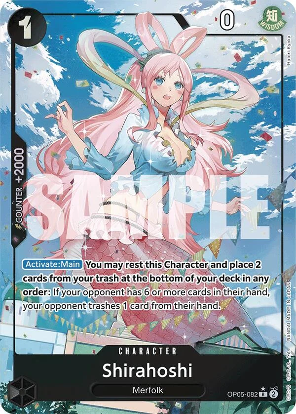 Shirahoshi (OP05-082) (Full Art) (OP05-082) (Premium Booster -The Best-)