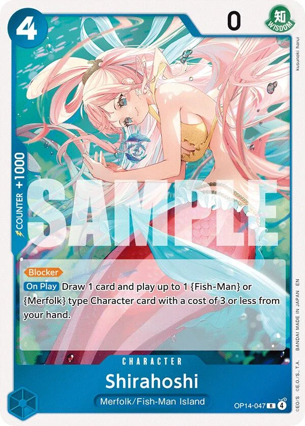 Shirahoshi (OP14-047) (The Azure Sea's Seven)
