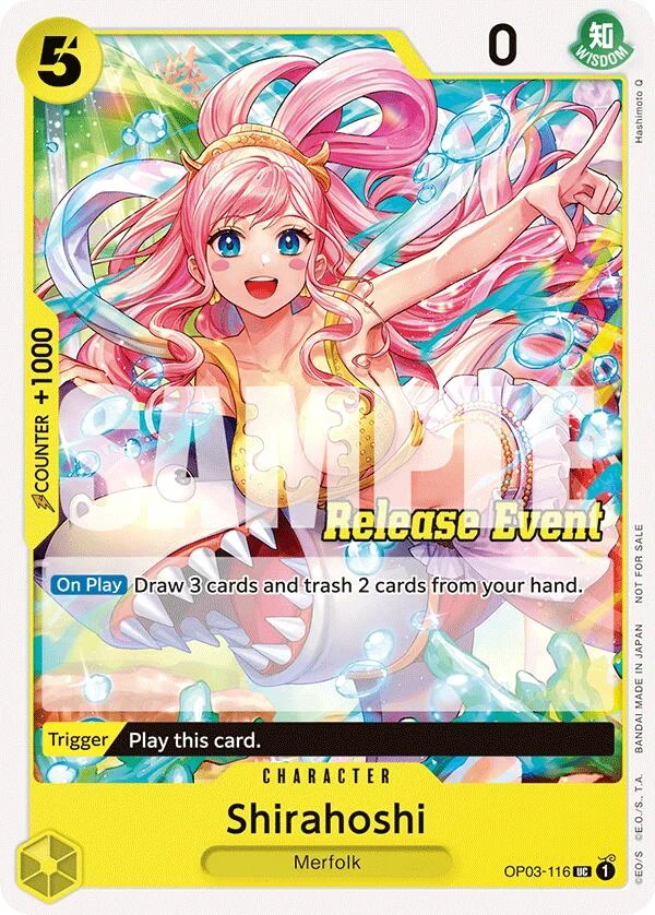 Shirahoshi (ST15 - ST20 Release Event Pack) (OP03-116) (One Piece Promotion Cards)