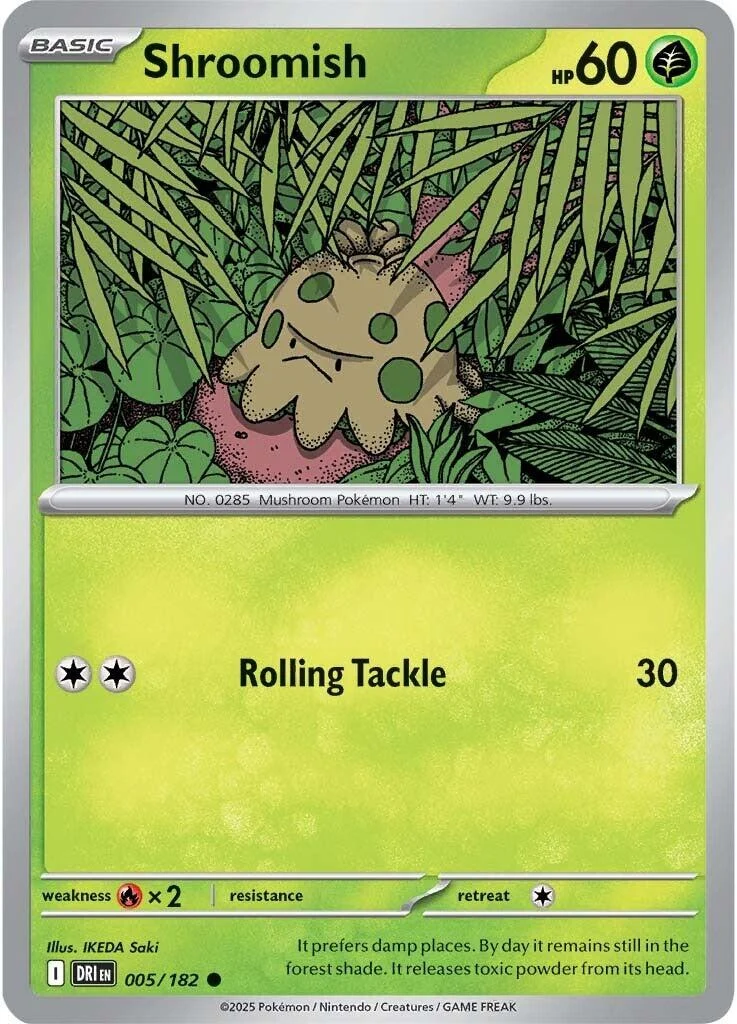Shroomish (005/182) (SV10: Destined Rivals)